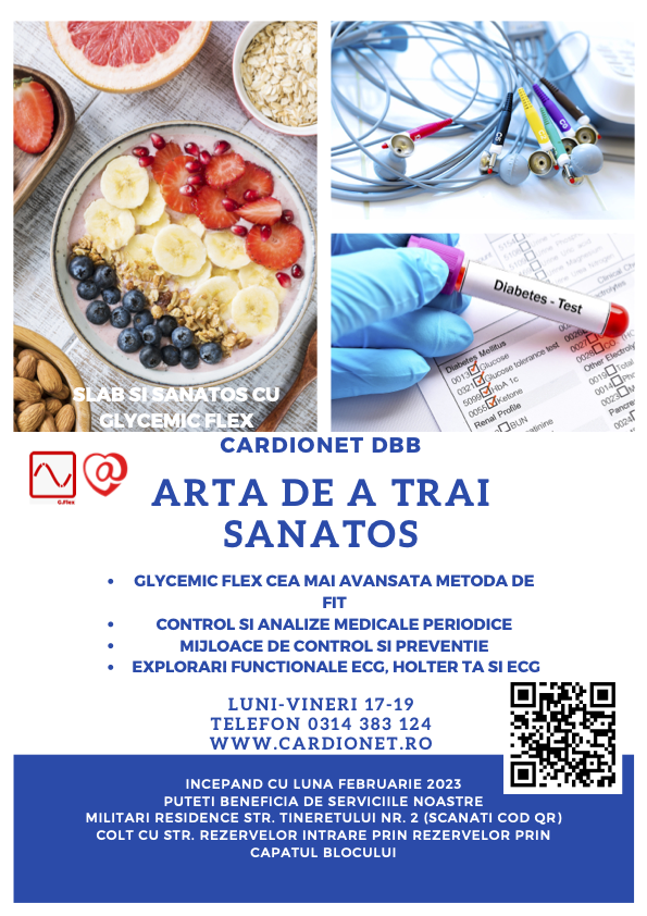 Campanie februarie martie pentru Glicemic Flex